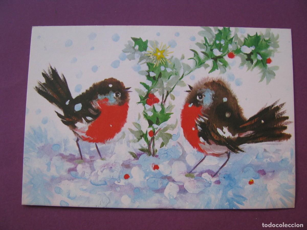 Postales: POSTAL DIPTICA DE NAVIDAD DE IL? 6716/159R. REINO UNIDO. 15X10 CM.
