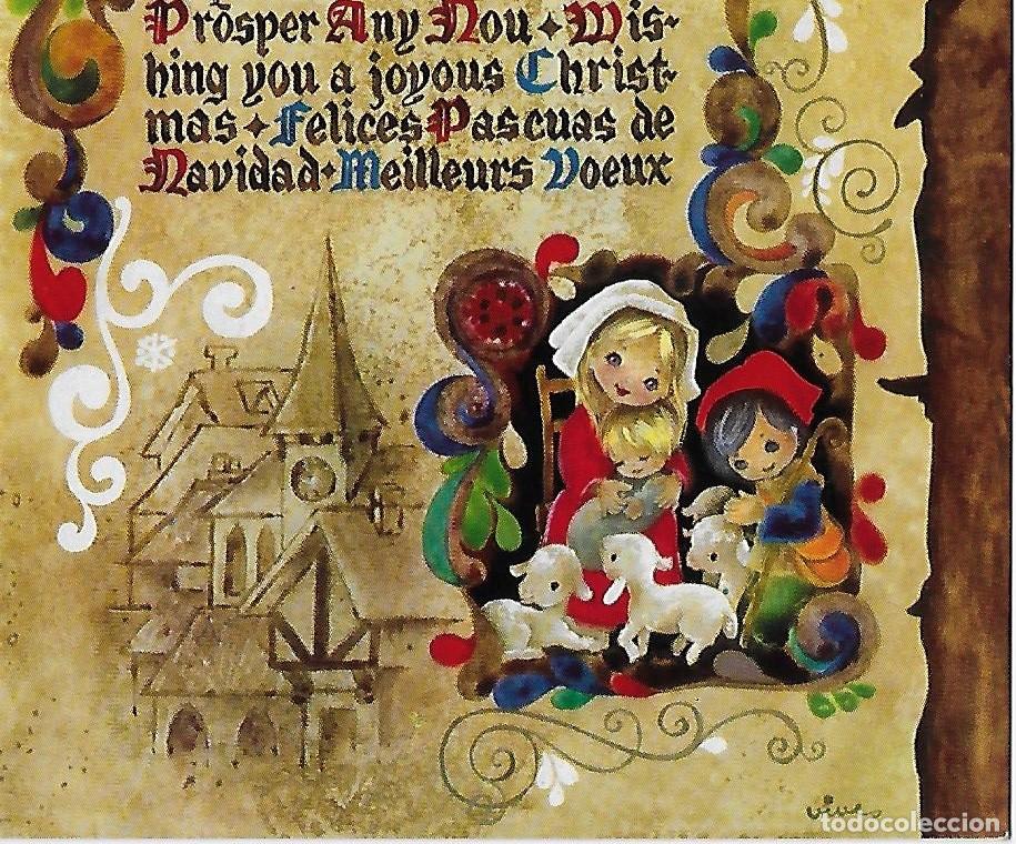 Postales: 7324T - VIVES- EDIC. SABADELL SERIE MIRACLE 02.04.122.4 - DIPTICA 17X11,8 CM - DATA 1971