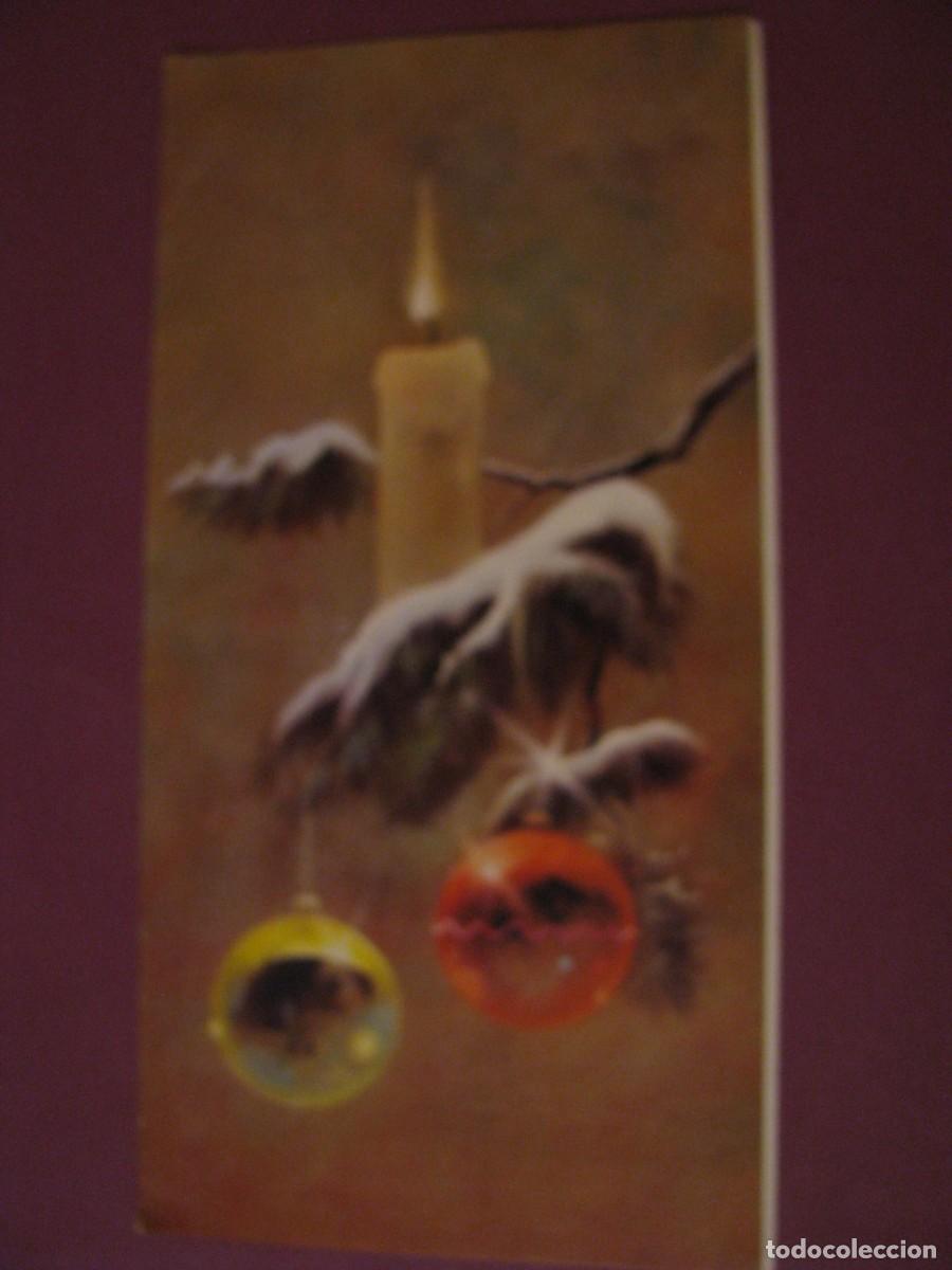 Postales: POSTAL DIPTICA DE NAVIDAD. 03.070.3. 16X8,5 CM. ESCRITA 1978