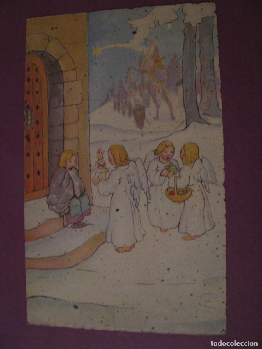 Postales: POSTAL DE NAVIDAD. EDITORIAL ROMA. SERIE 3. A&Ntilde;OS C. 1950