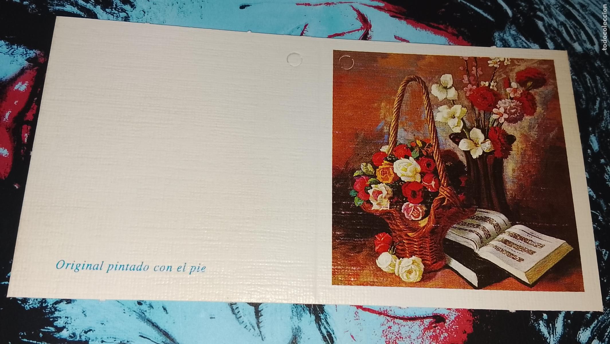 Postales: TARJETA NAVIDE&Ntilde;A DIPTICA FELICITACION DE NAVIDAD , Christmas . PLEGABLE - NO ESCRITA - ILUSTRACION