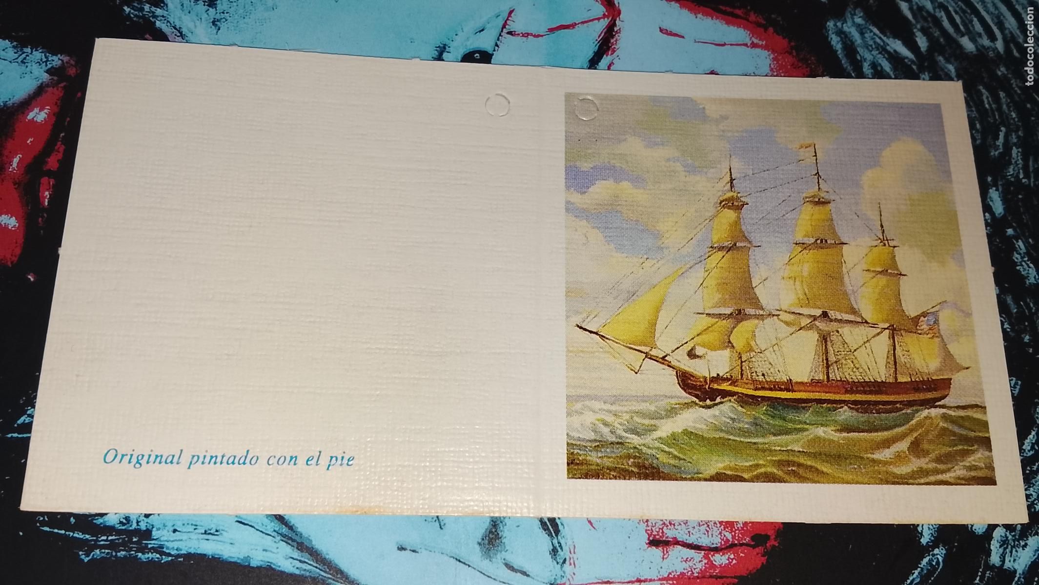 Postales: TARJETA NAVIDE&Ntilde;A DIPTICA FELICITACION DE NAVIDAD , Christmas . PLEGABLE - NO ESCRITA - ILUSTRACION