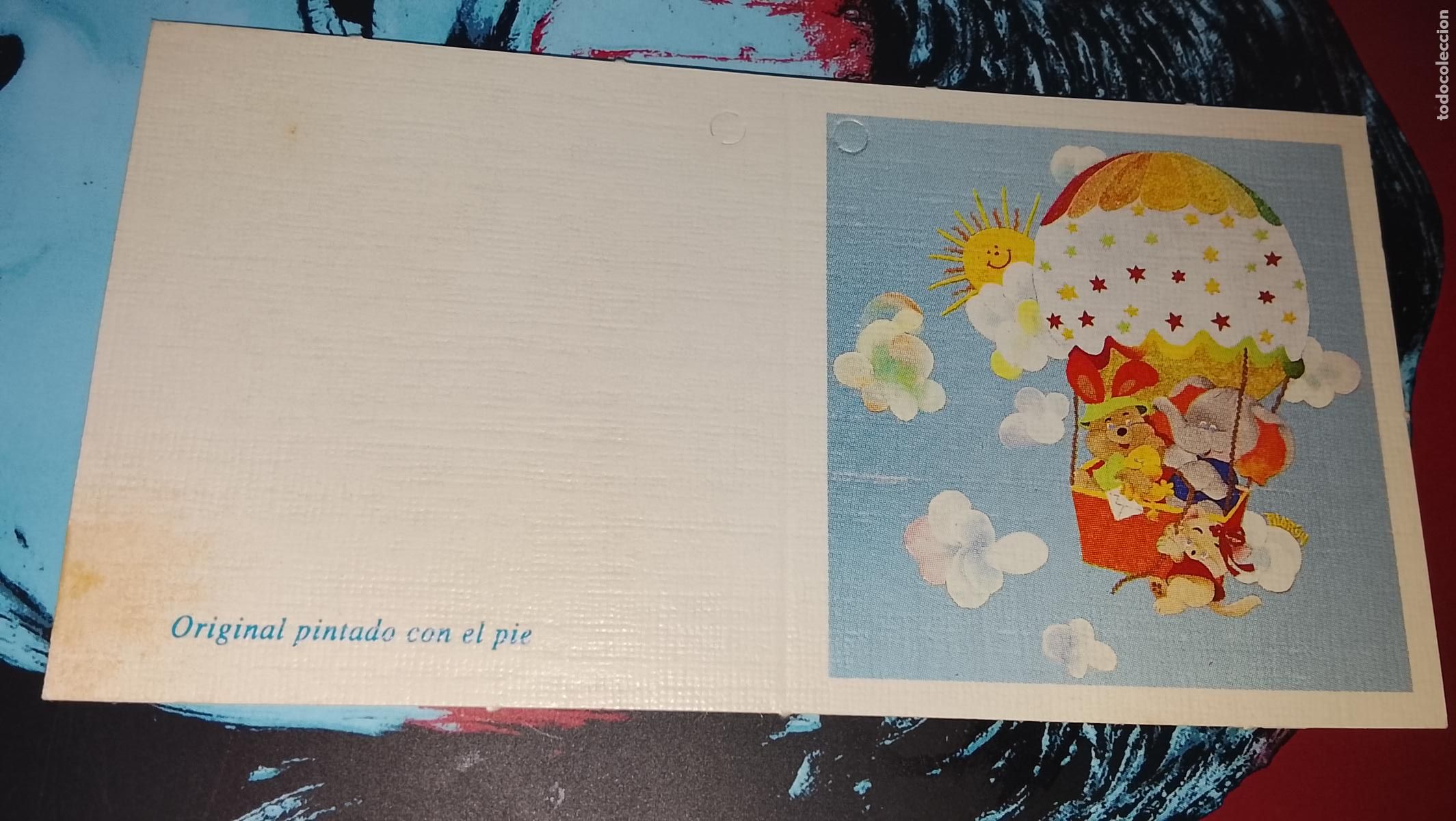 Postales: TARJETA NAVIDE&Ntilde;A DIPTICA FELICITACION DE NAVIDAD , Christmas . PLEGABLE - NO ESCRITA - ILUSTRACION