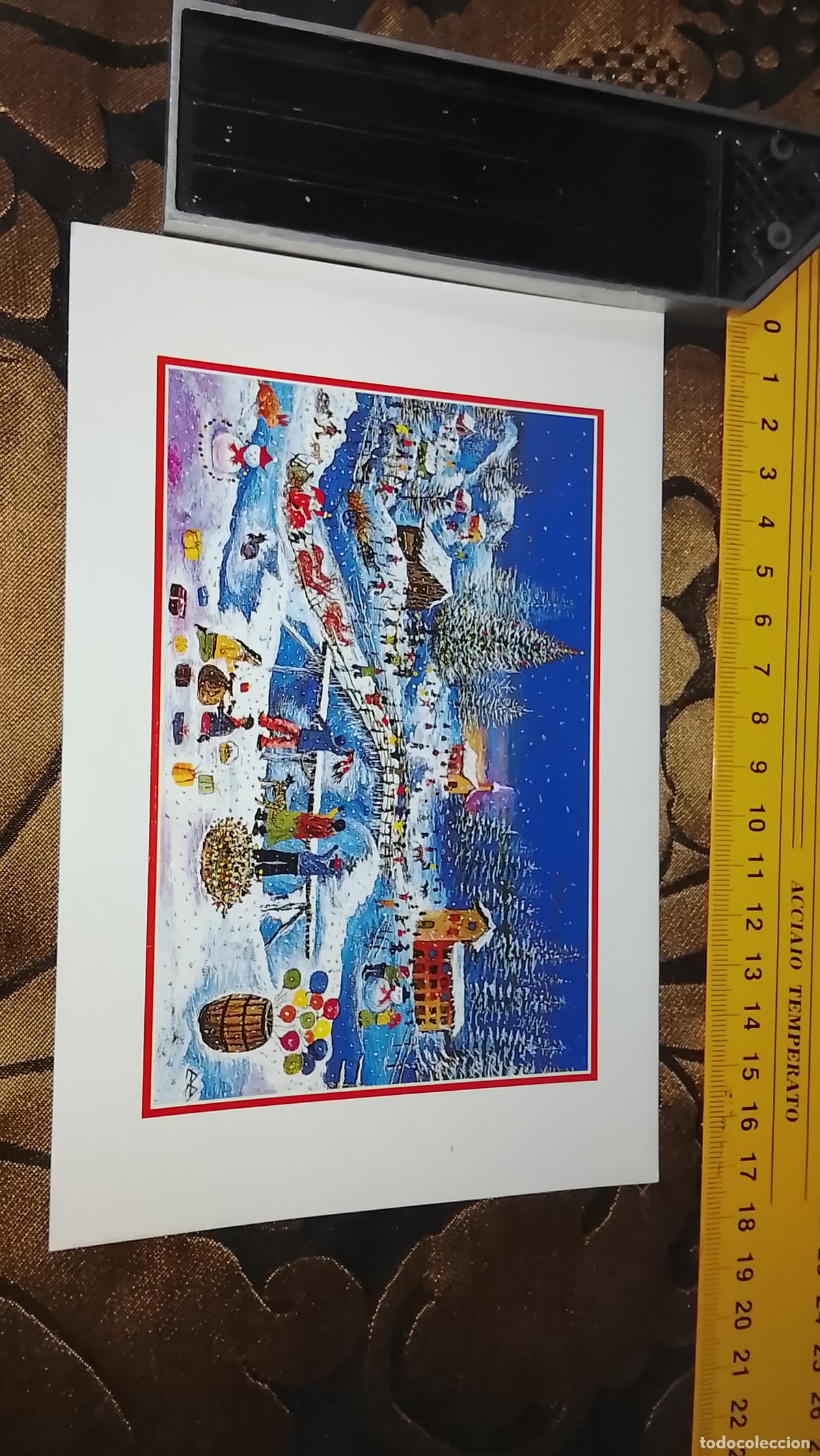Postales: TARJETA NAVIDE&Ntilde;A FELICITACION DE NAVIDAD , Christmas . - NO ESCRITA - ILUSTRACION