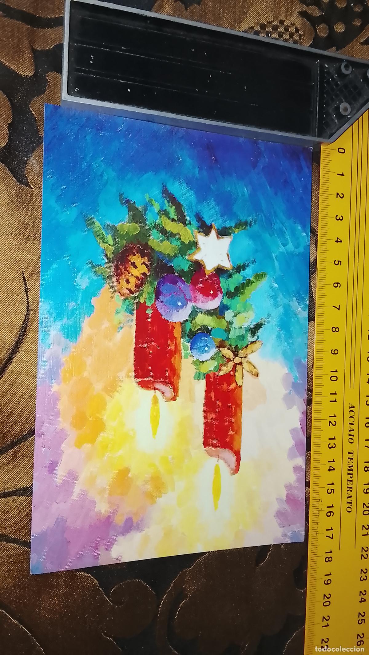 Postales: TARJETA NAVIDE&Ntilde;A FELICITACION DE NAVIDAD , Christmas . - NO ESCRITA - ILUSTRACION