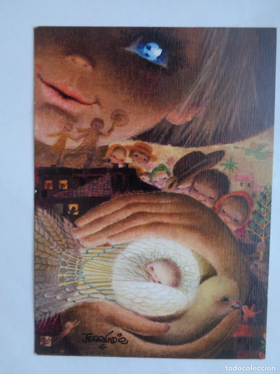 Postales: BONITA TARJETA DE FELICITACION DE NAVIDAD DE FERRANDIZ . A&Ntilde;OS 70