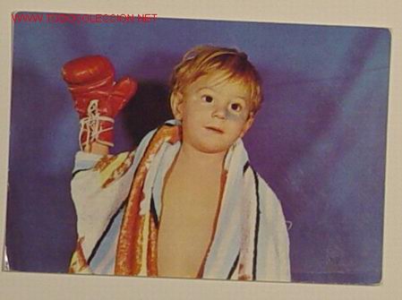 Postales: 8037/E - POSTAL DE NI&Ntilde;O BOXEADOR . Circulada a&ntilde;o 71 . - Foto 1