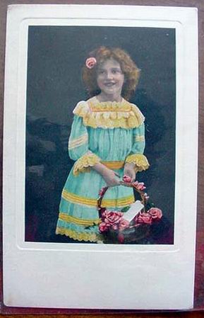 Postales: ANTIGUA POSTAL DE NI&Ntilde;A 1910 - Foto 1