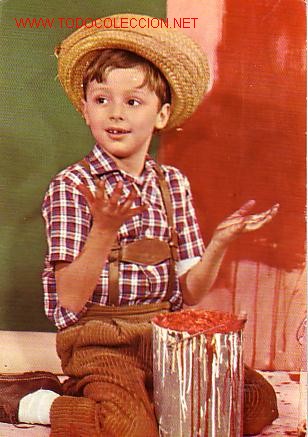 Postales: NI&Ntilde;O PINTOR - Foto 1