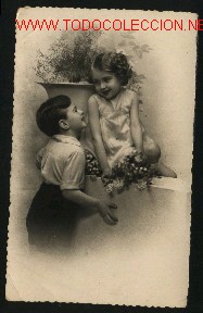 Postales: A-2896- Postal con ni&ntilde;os. - Foto 1