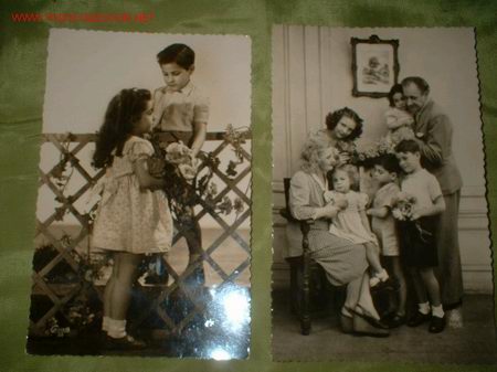 Postales: 2 ANTIGUAS POSTALES  A&Ntilde;O 1948. - Foto 1
