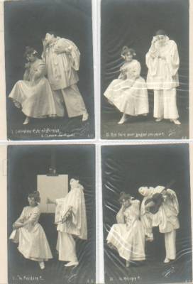 Postales: Serie de 8 Postales antiguas. (1902) - Foto 1