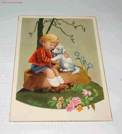 Postales: Postal infantil, 1957 - Foto 1