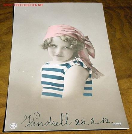 Postales: ANTIGUA POSTAL DE NI&Ntilde;A 1912 - Foto 1