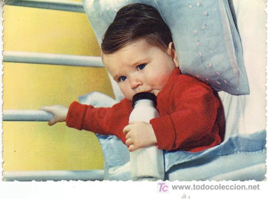 Postales: Postal de Beb&eacute; con biberon - Foto 1