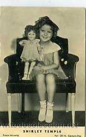 Postales: SHIRLEY TEMPLE Y SU MU&Ntilde;ECA - Foto 1