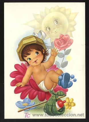 Postales: postal dibujo ni&ntilde;o ( escrita ) - Foto 1