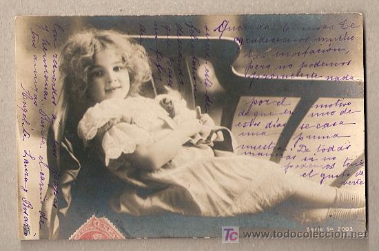 Postales: RETRATO NI&Ntilde;A - Foto 1