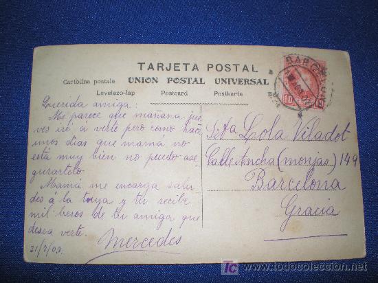 Postales: BONITA POSTAL DE PAREJA INFANTIL - Foto 2