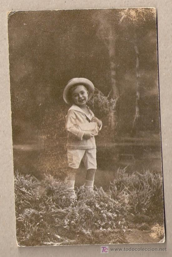 Postales: POSTAL NI&Ntilde;O EN EL CAMPO - Foto 1