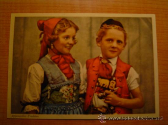 Postales: POSTAL PAREJA DE NI&Ntilde;OS SIN CIRCULAR - Foto 1
