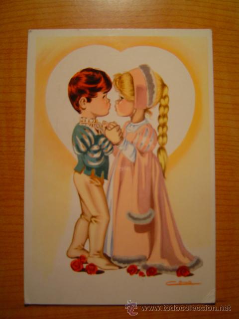 Postales: POSTAL ROMEO Y JULIETA CIRCULADA - Foto 1