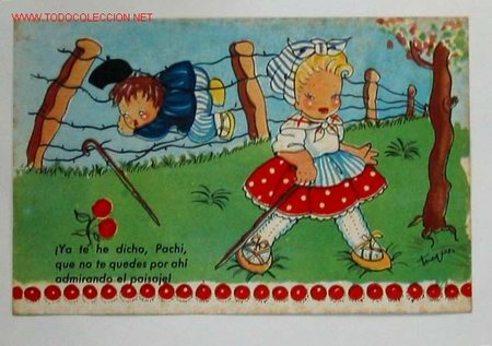 Postales: TARJETA POSTAL INFANTIL - Foto 1