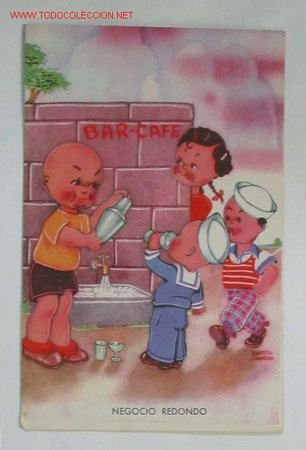 Postales: TARJETA POSTAL INFANTIL - Foto 1