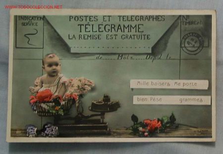 Postales: TARJETA POSTAL INFANTIL - Foto 1