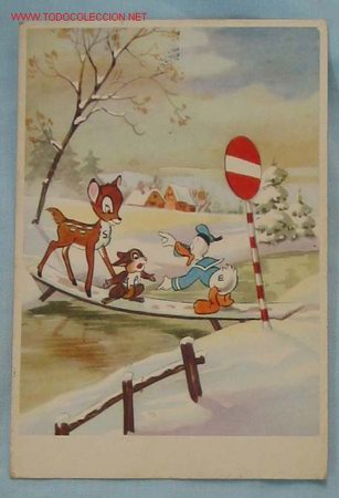 Postales: TARJETA POSTAL WALT DISNEY - Foto 1