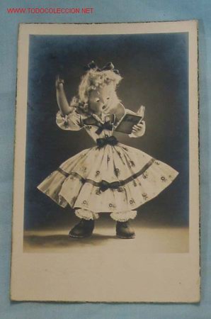 Postales: TARJETA POSTAL MU&Ntilde;ECA CELI - Foto 1
