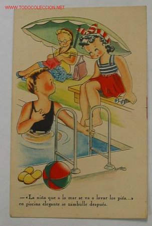 Postales: TARJETA POSTAL INFANTIL - Foto 1