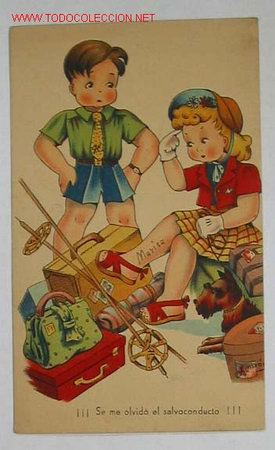 Postales: TARJETA POSTAL INFANTIL - Foto 1