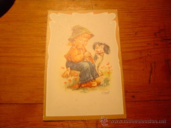 Postales: Bonita postal Ni&ntilde;o. - Foto 1
