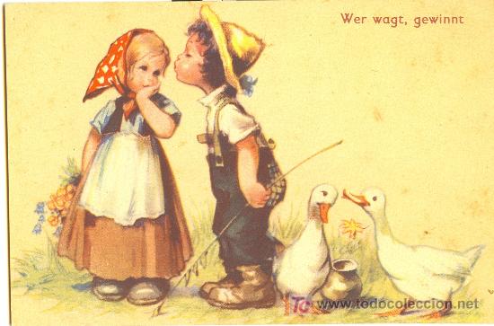 Postales: TARJETA POSTAL INFANTIL. - Foto 1