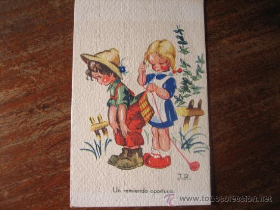 Postales: UN REMIENDO OPORTUNO.... - Foto 1