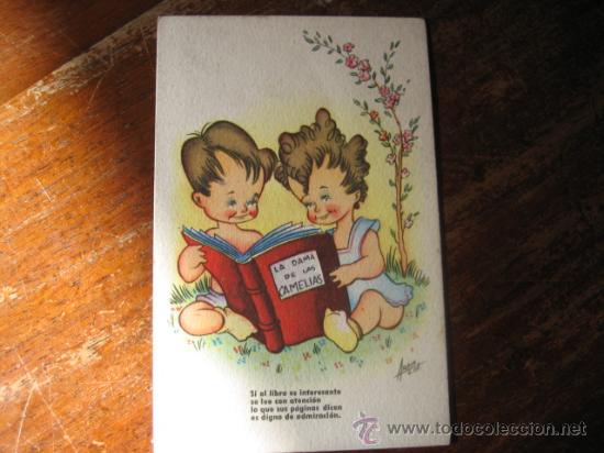 Postales: SI EL LIBRO ES INTERESANTE.... - Foto 1