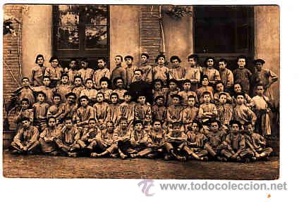 Postales: POSTAL TIPICA DE LOS ALUMNOS DE LA ESCUELA - Foto 1
