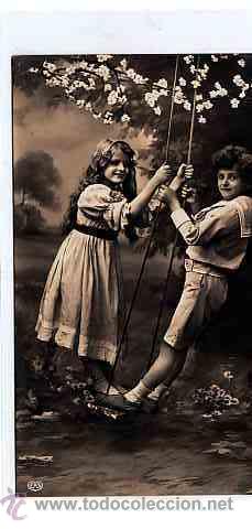 Postales: POSTAL ROMANTICA DE NI&Ntilde;OS N&ordm; 3 - Foto 1
