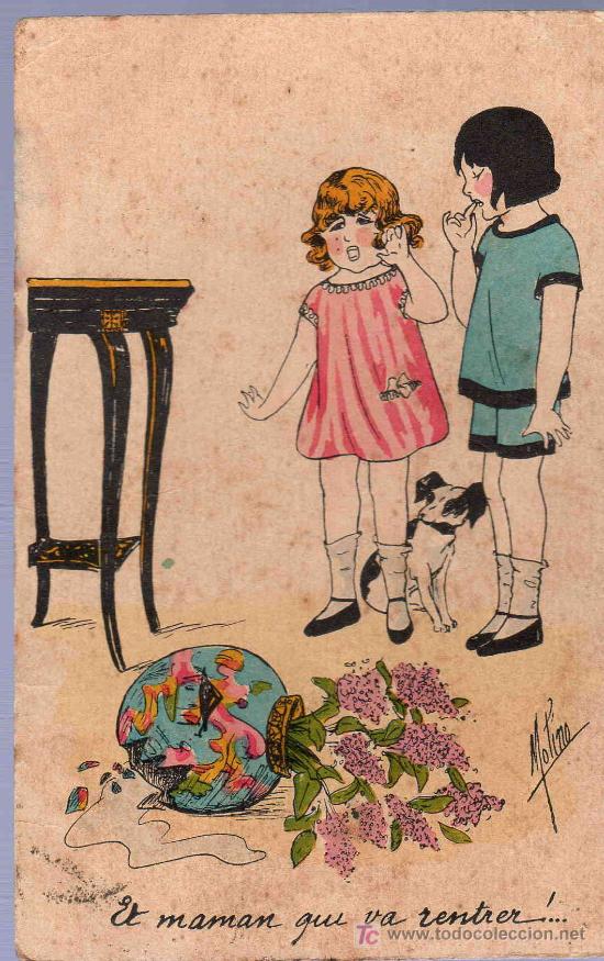 Postales: TARJETA POSTAL INFANTIL. - Foto 1