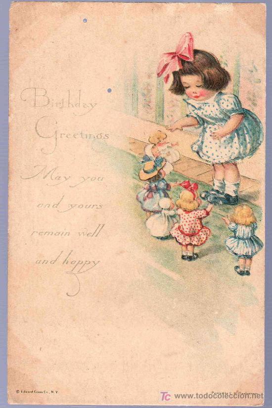 Postales: TARJETA POSTAL INFANTIL. - Foto 1