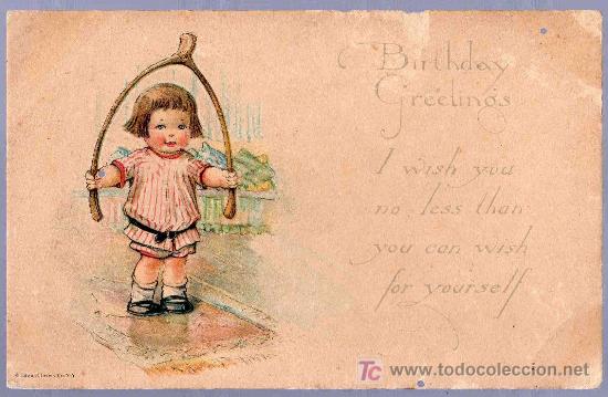 Postales: TARJETA POSTAL INFANTIL. - Foto 1