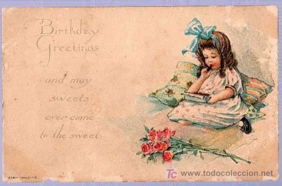 Postales: TARJETA POSTAL INFANTIL. - Foto 1