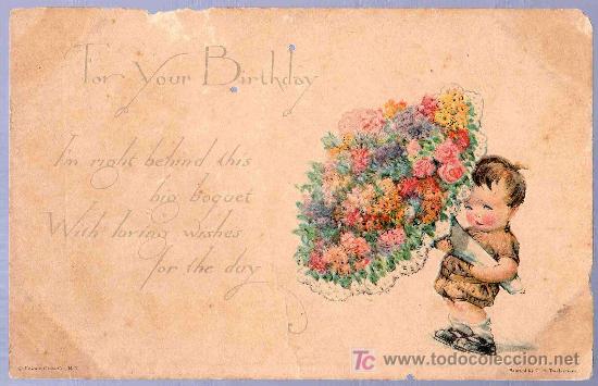 Postales: TARJETA POSTAL INFANTIL. - Foto 1