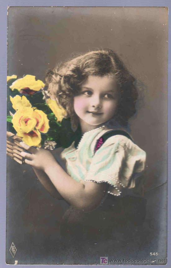 Postales: TARJETA POSTAL ANTIGUA INFANTIL - Foto 1