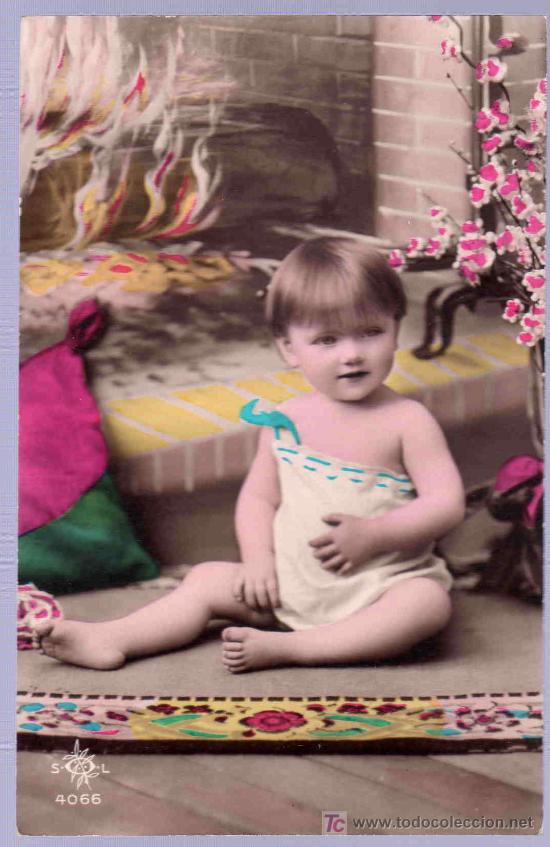 Postales: TARJETA POSTAL ANTIGUA INFANTIL - Foto 1