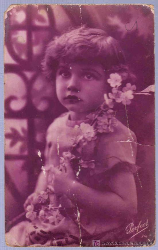 Postales: TARJETA POSTAL ANTIGUA INFANTIL - Foto 1
