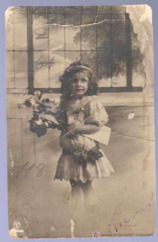 Postales: TARJETA POSTAL ANTIGUA INFANTIL - Foto 1