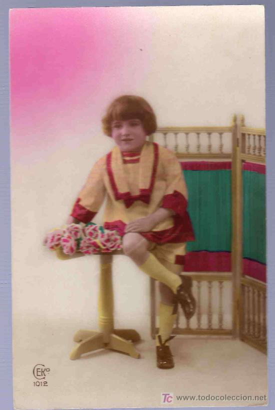 Postales: TARJETA POSTAL ANTIGUA INFANTIL - Foto 1