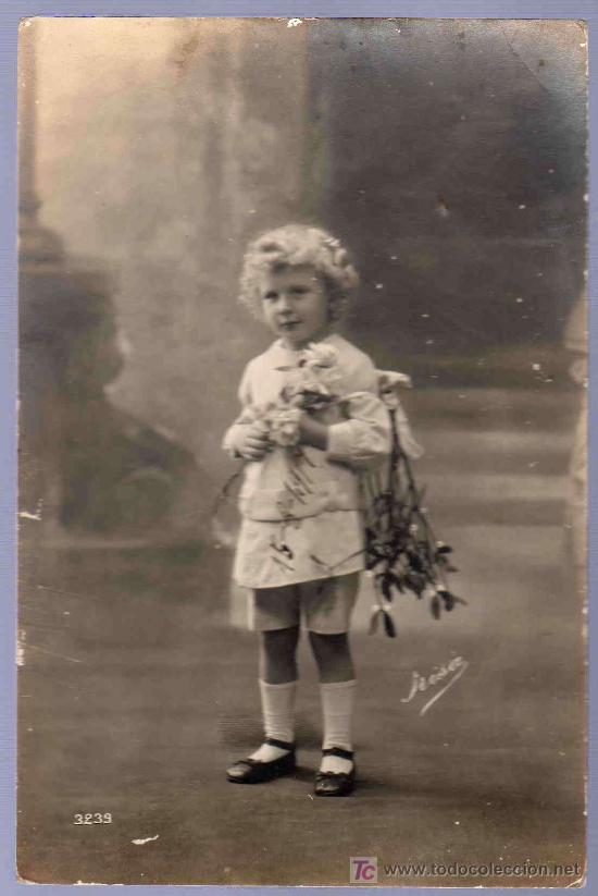 Postales: TARJETA POSTAL ANTIGUA INFANTIL - Foto 1